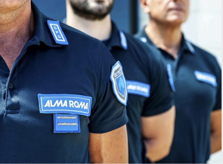 ALMA Roma Vigilanza – brand uniform